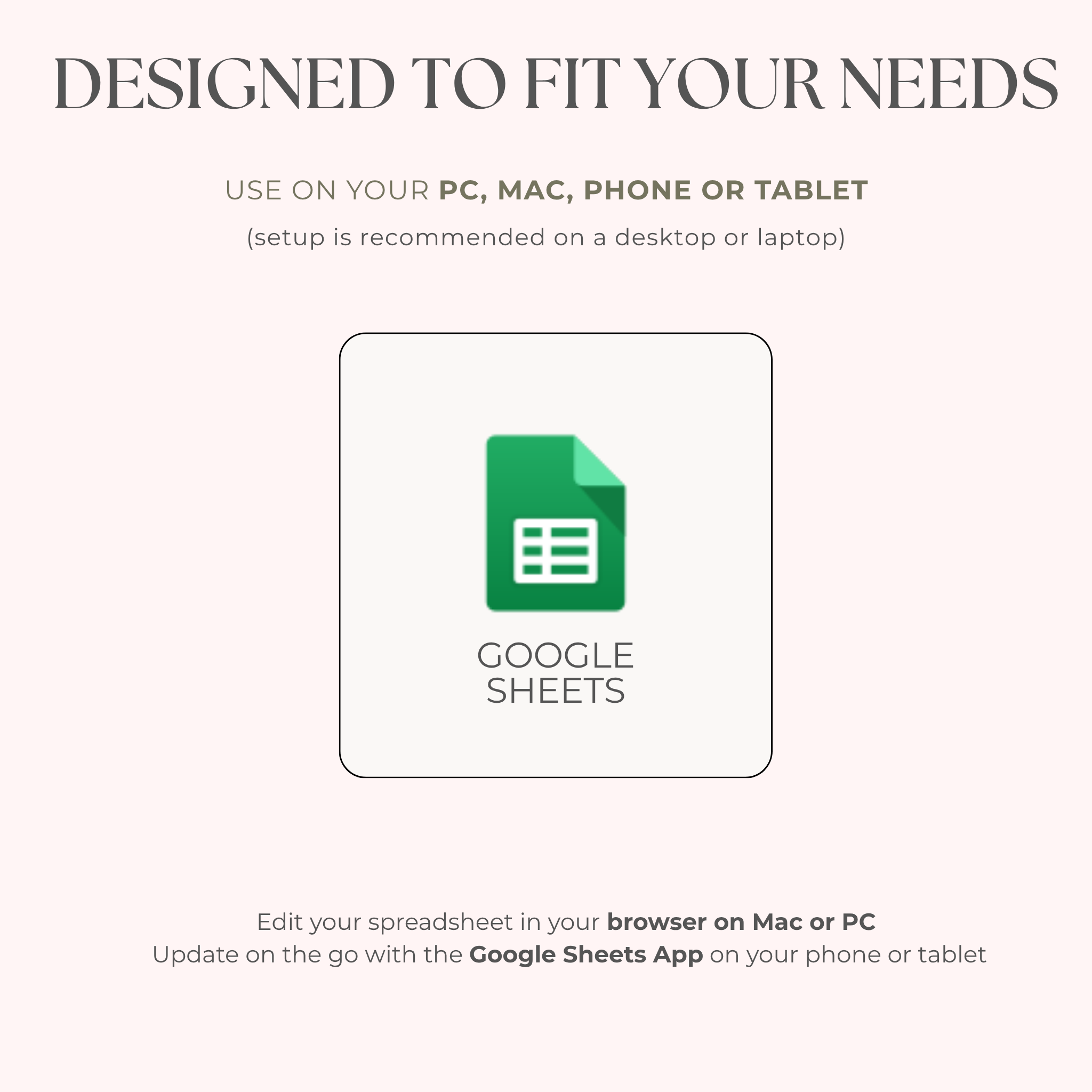 Ultimate Annual Budget System for Google Sheets -Strawberry Matcha