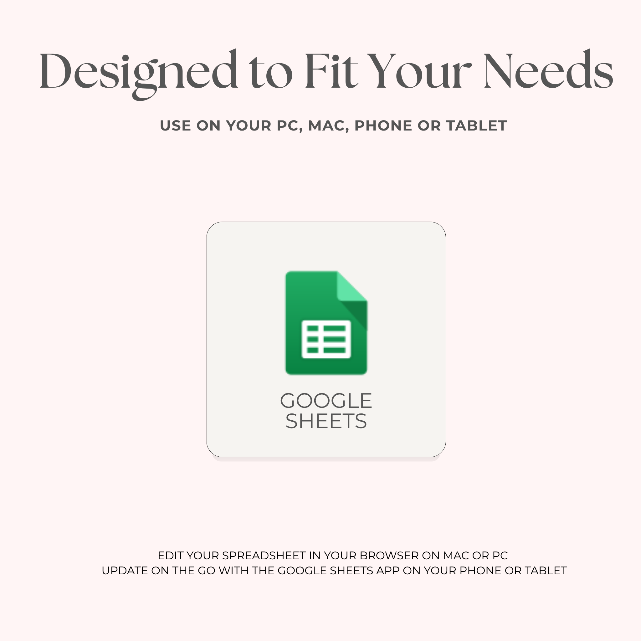 Simple Monthly Budget Spreadsheet for Google Sheets - Strawberry Matcha
